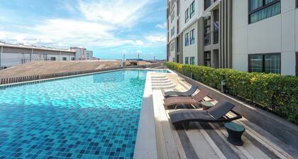 1BR Condo Pool Gym Near Beach C237