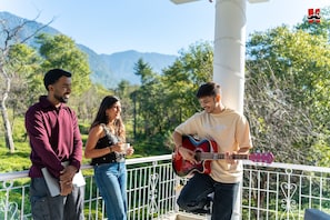 Deluxe Double Room, Mountain View | Mountain view - Moustache Hostel Bir (Baijnath)