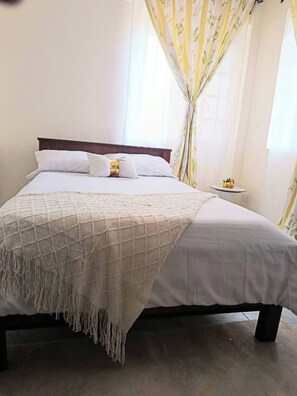 1 chambre, fer et planche à repasser, accès Internet, draps fournis