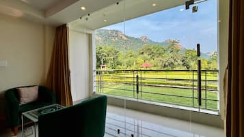 Family Quadruple Room, Hill View | Terrace/patio