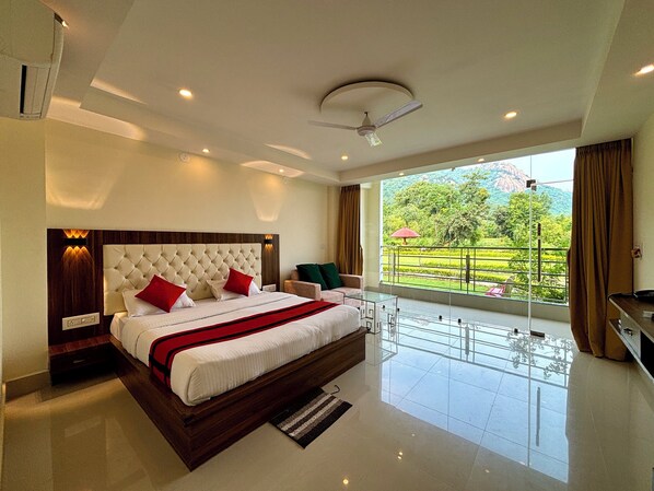 Deluxe Double Room, Hill View | Free WiFi