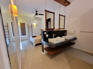 3 bedrooms, in-room safe, desk, iron/ironing board - Eden Rose B2: Gated Villa in Eden Rose Residence: Cozy, Stylish & Secure. (Grand Baie)