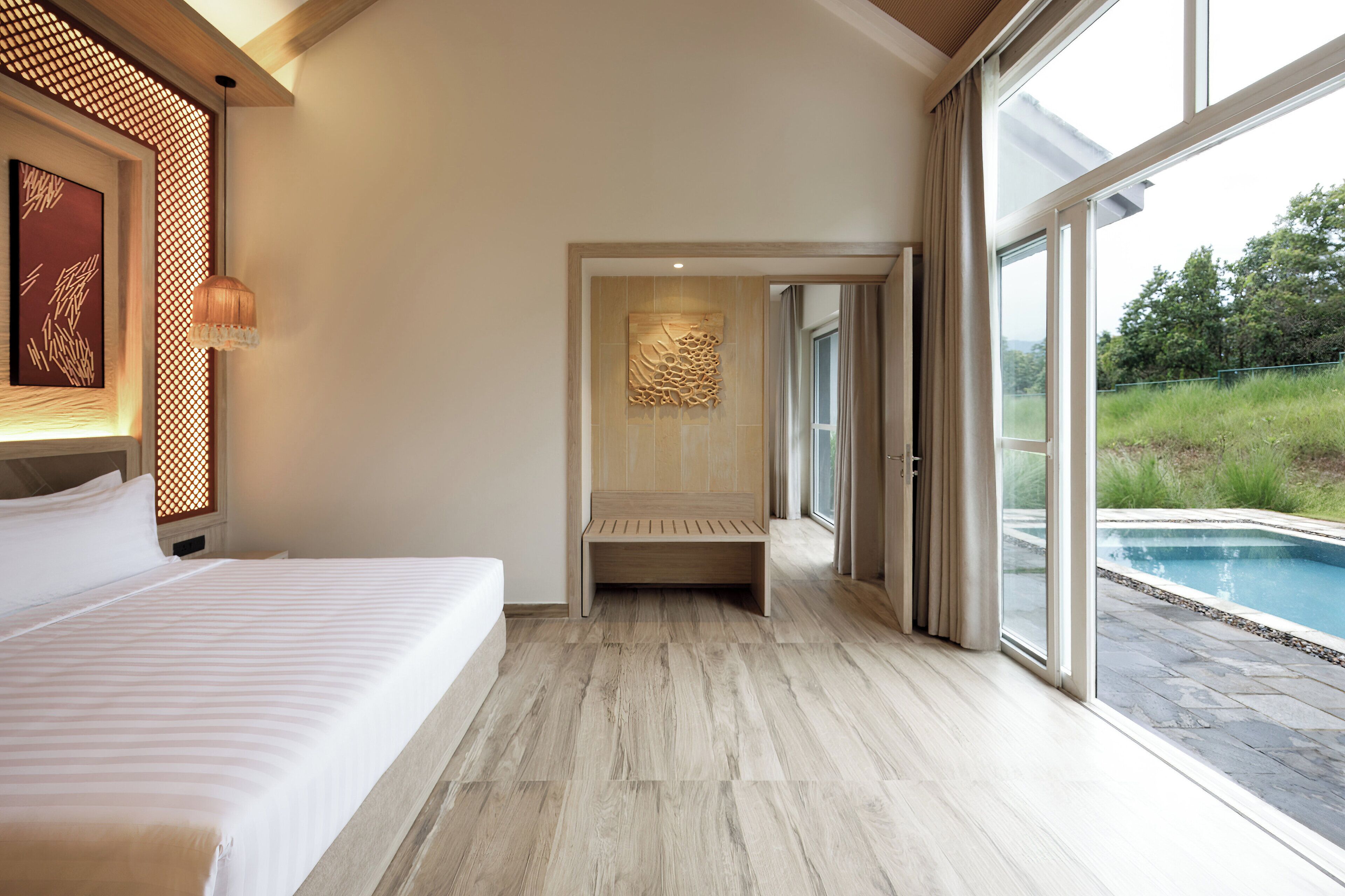 Villa (Pool) | Minibar, individuelt dekorert, individuelt innredet og skrivebord