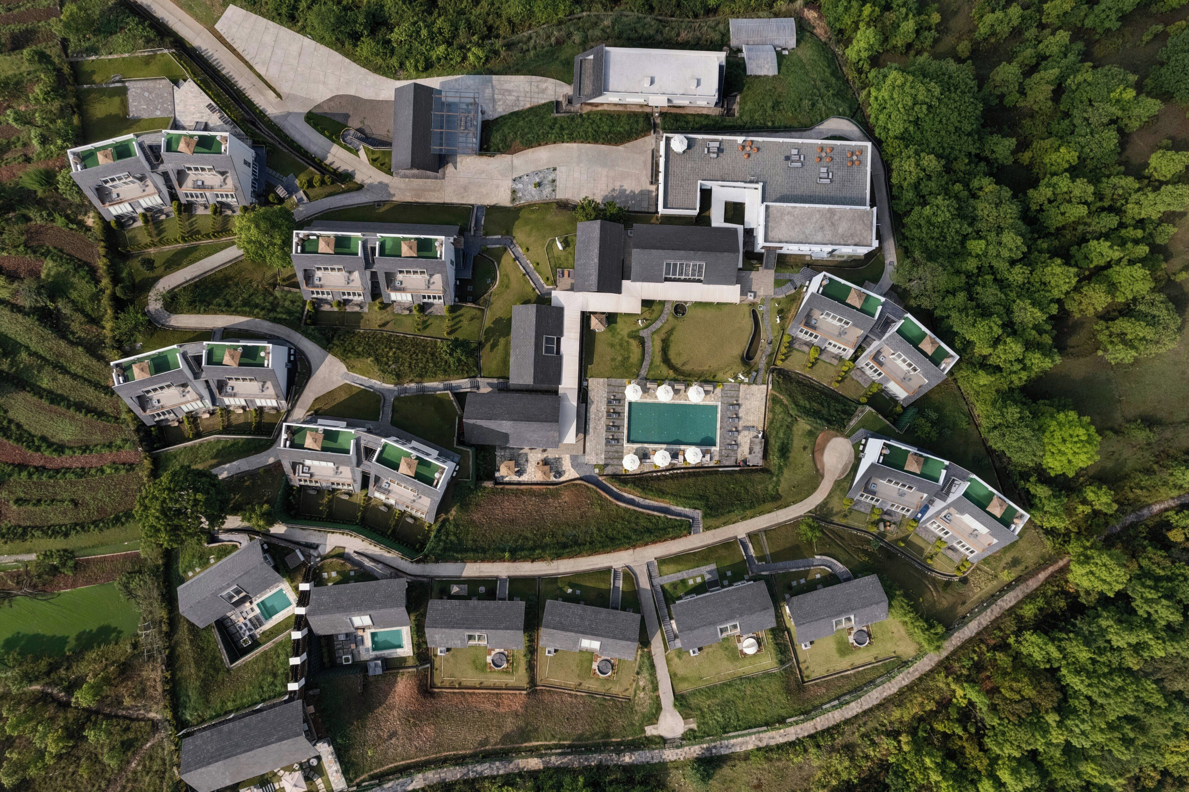 Aerial view