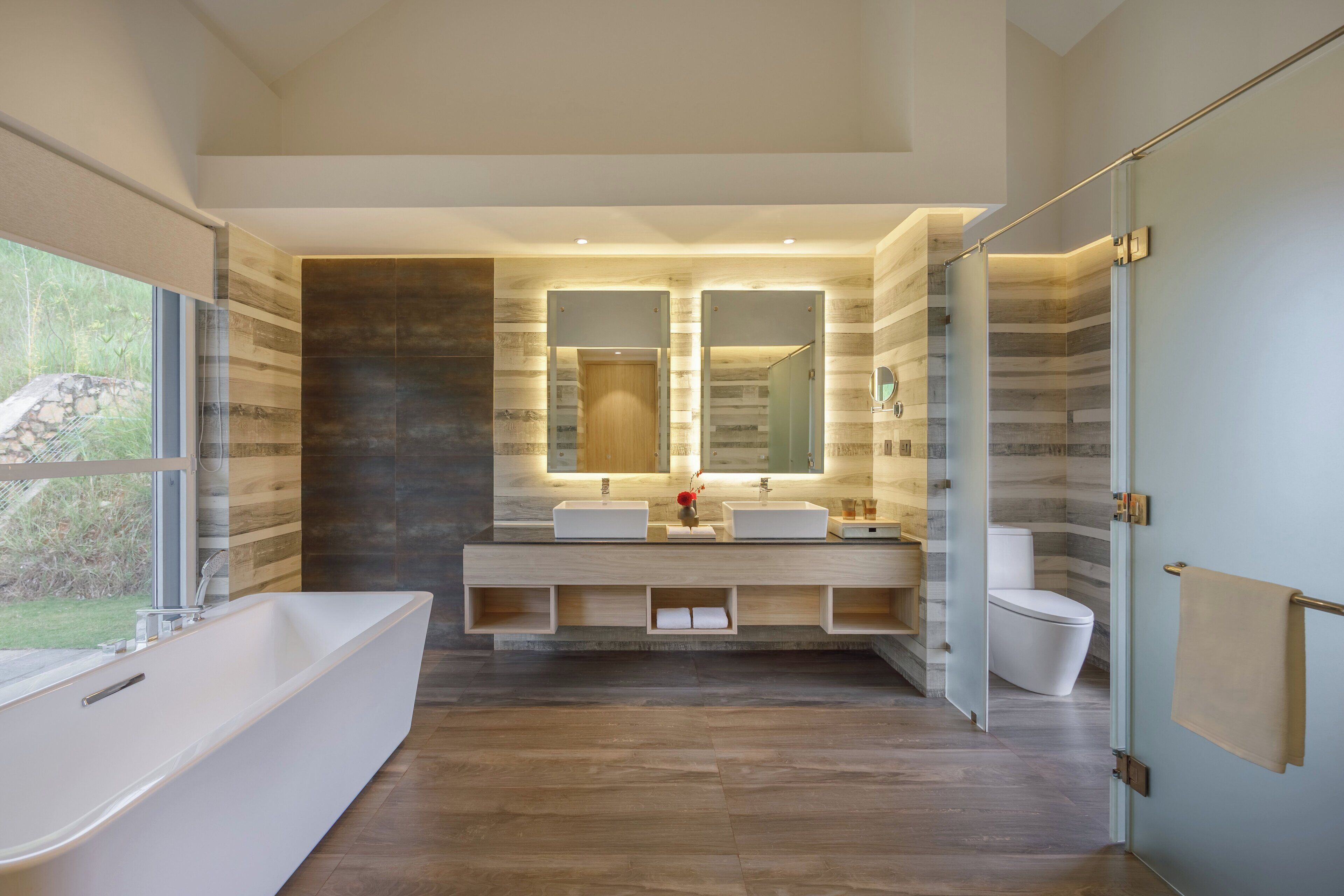 Villa, 1 Bedroom | Bathroom | Free toiletries, hair dryer, bathrobes, slippers