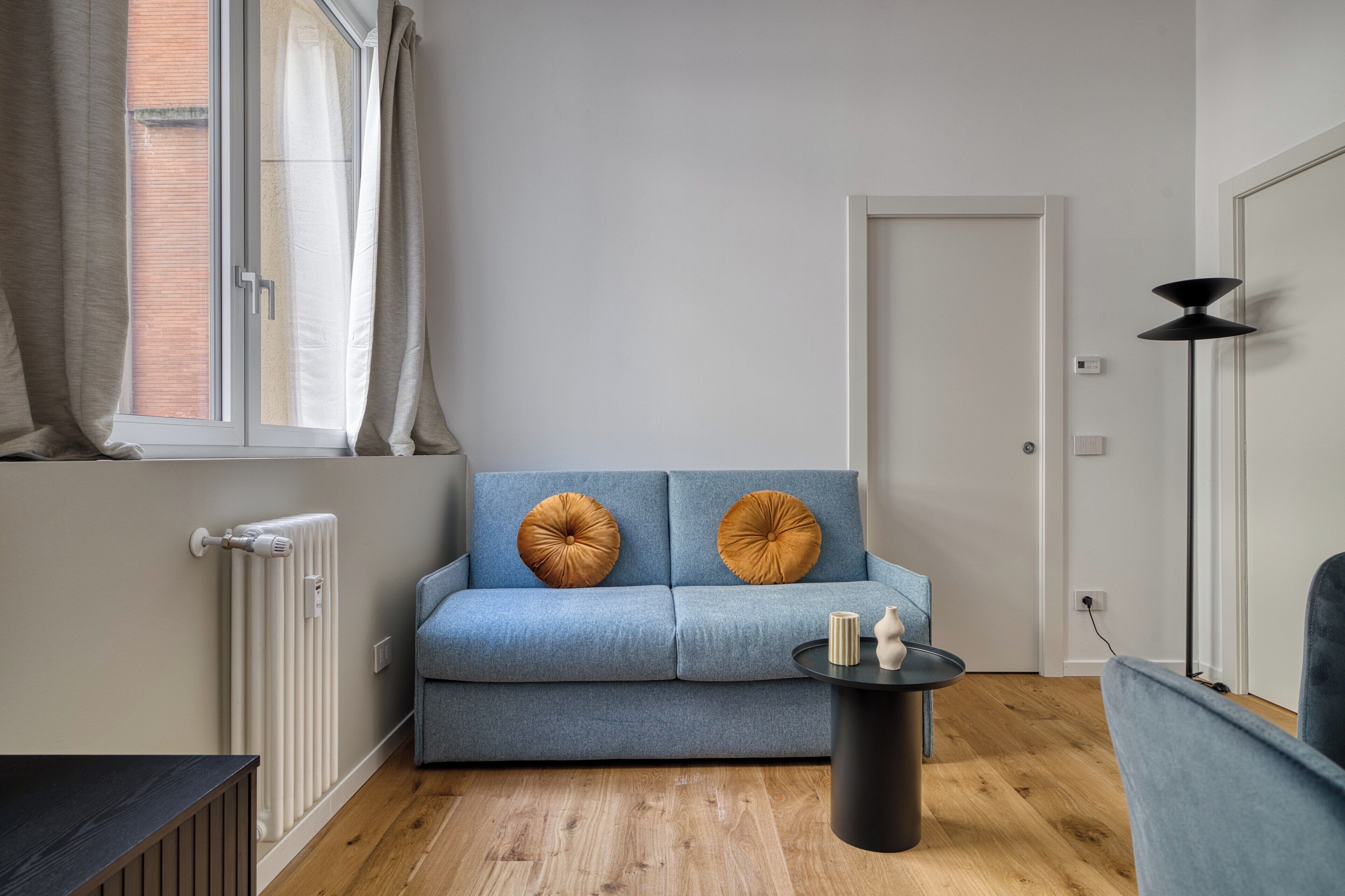 Apartment, 1 Bedroom | Living area | 32-inch Smart TV with digital channels