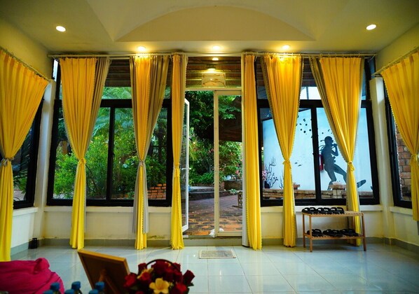 Luxury Apartment, Patio, Garden View | View from room