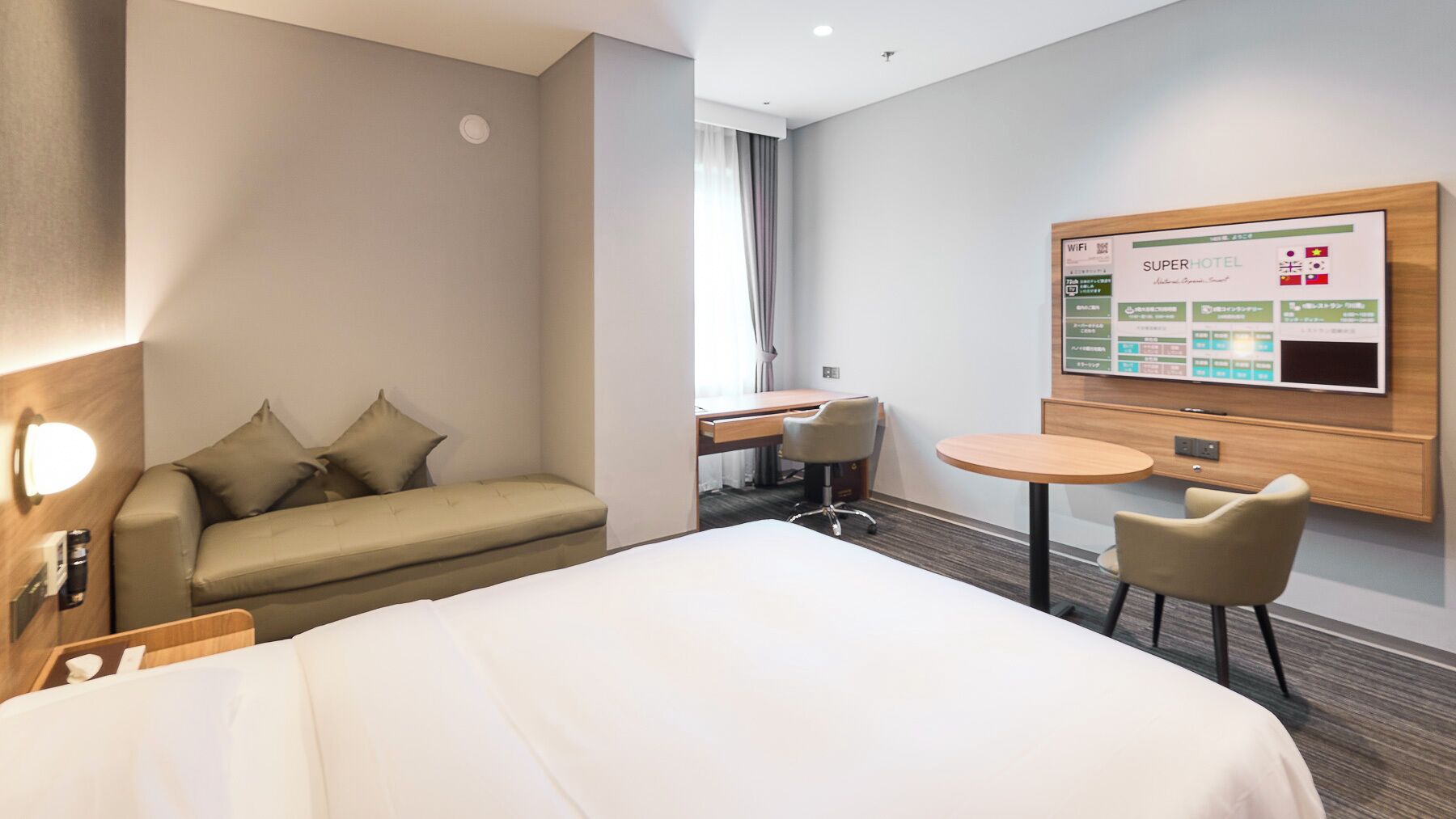 Leilighet – superior | Safe på rommet, lydisolert, wi-fi (inkludert) og sengetøy