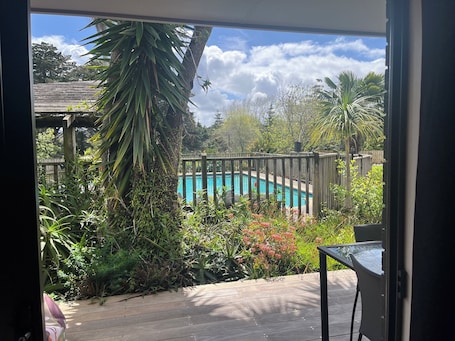 Outdoor pool. Warkworth lifestyle farm with pool, easy access to towns, beaches, walks