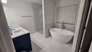 Towels, soap, toilet paper