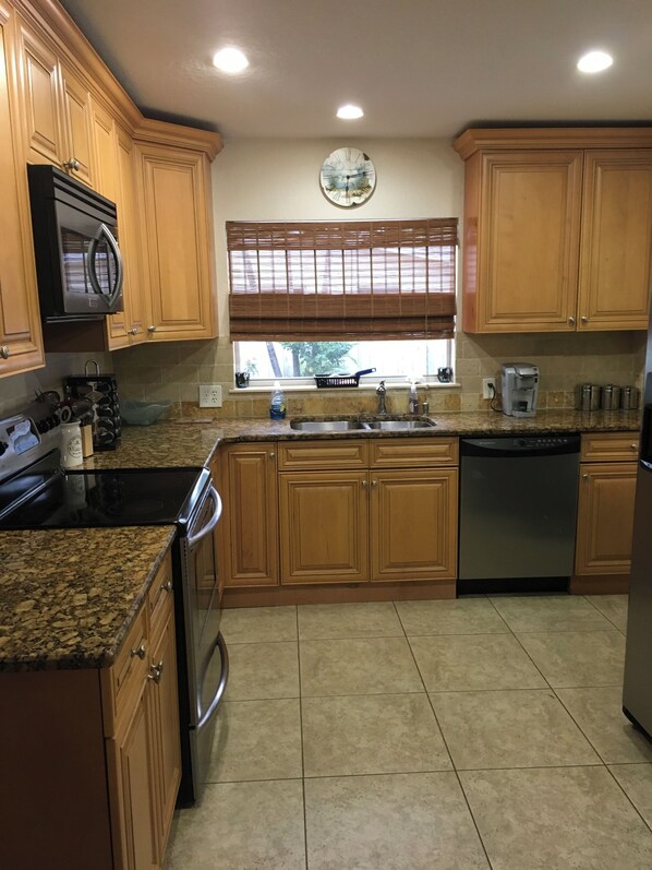 Microwave, oven, dishwasher