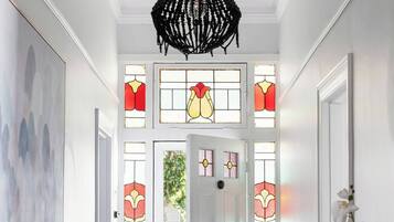 Maison, 3 chambres, piscine privée, vue jardin | Entrée de l’hébergement