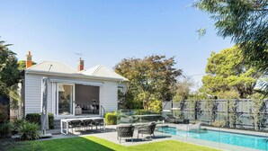 House, 3 Bedrooms, Private Pool, Garden View | Pool | Outdoor pool - Brighton Designer Retreat Walk to Beach & Cafes (Melbourne)