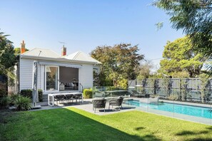 House, 3 Bedrooms, Private Pool, Garden View | Pool | Outdoor pool - Brighton Designer Retreat Walk to Beach & Cafes (Melbourne)