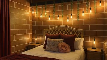 1 slaapkamer, een strijkplank/strijkijzer, wifi, beddengoed