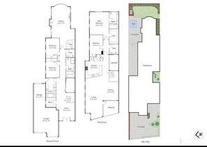 Huis, 4 slaapkamers, toegankelijk voor mindervaliden | Grondplan