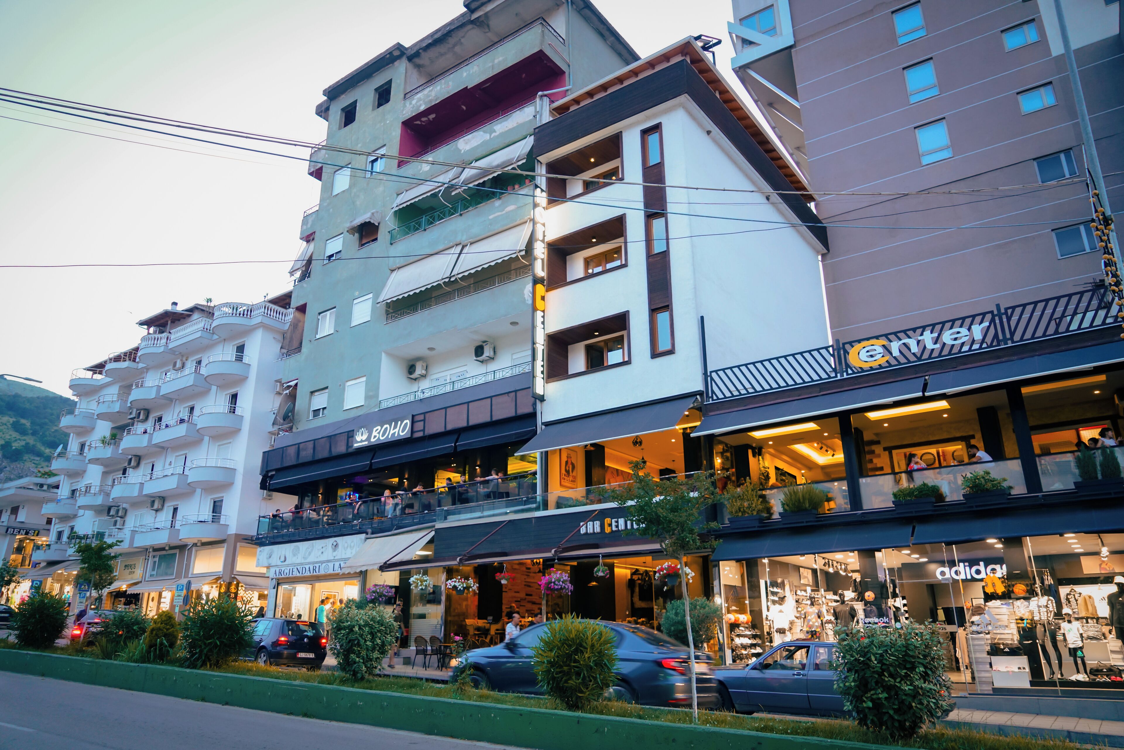 Front of property - evening/night