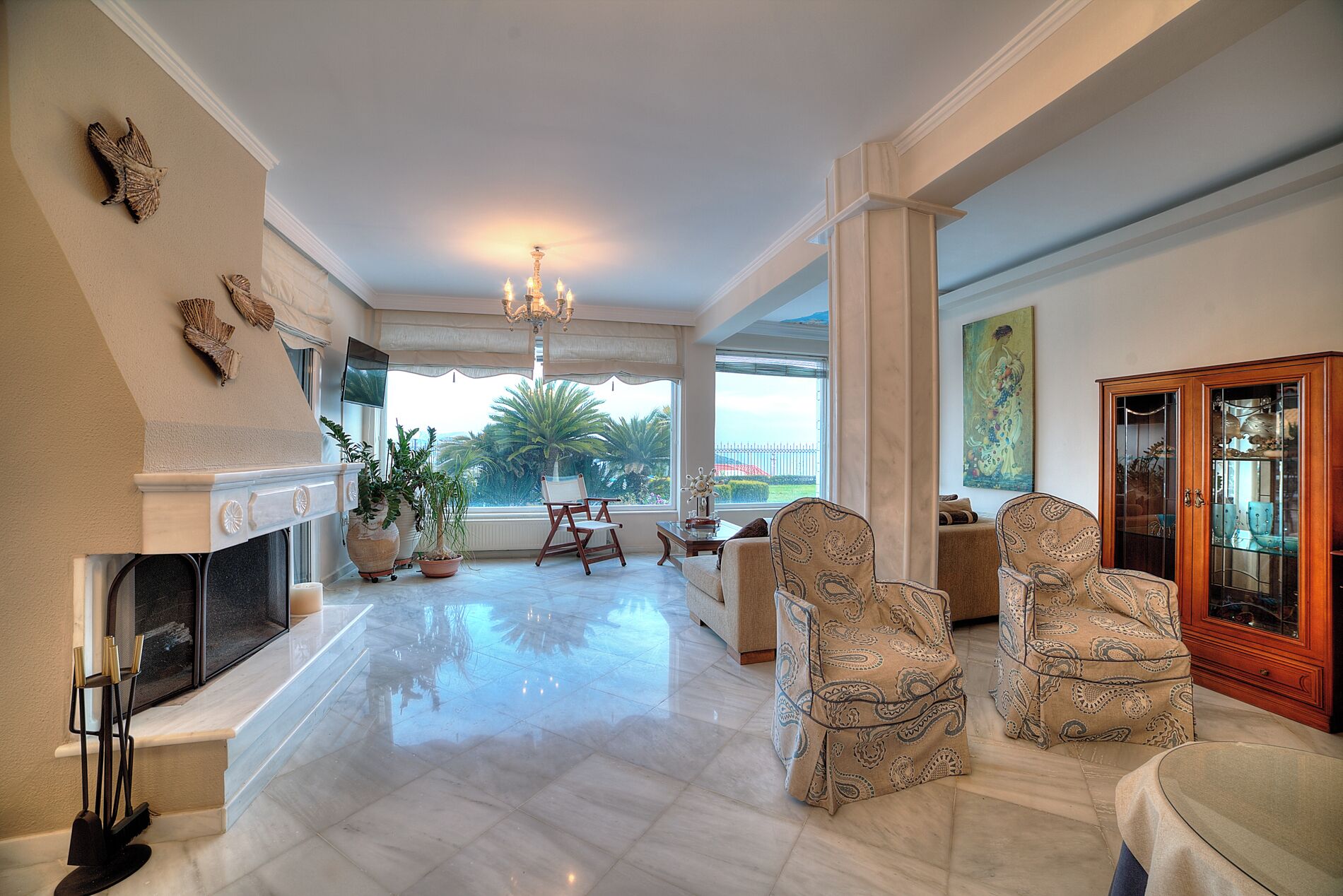 Área de sala de estar