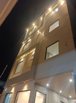 Façade de l’hébergement