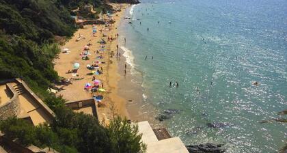 Apartment 'Sylvabelle' with Sea View, Shared Pool and Private Terrace
