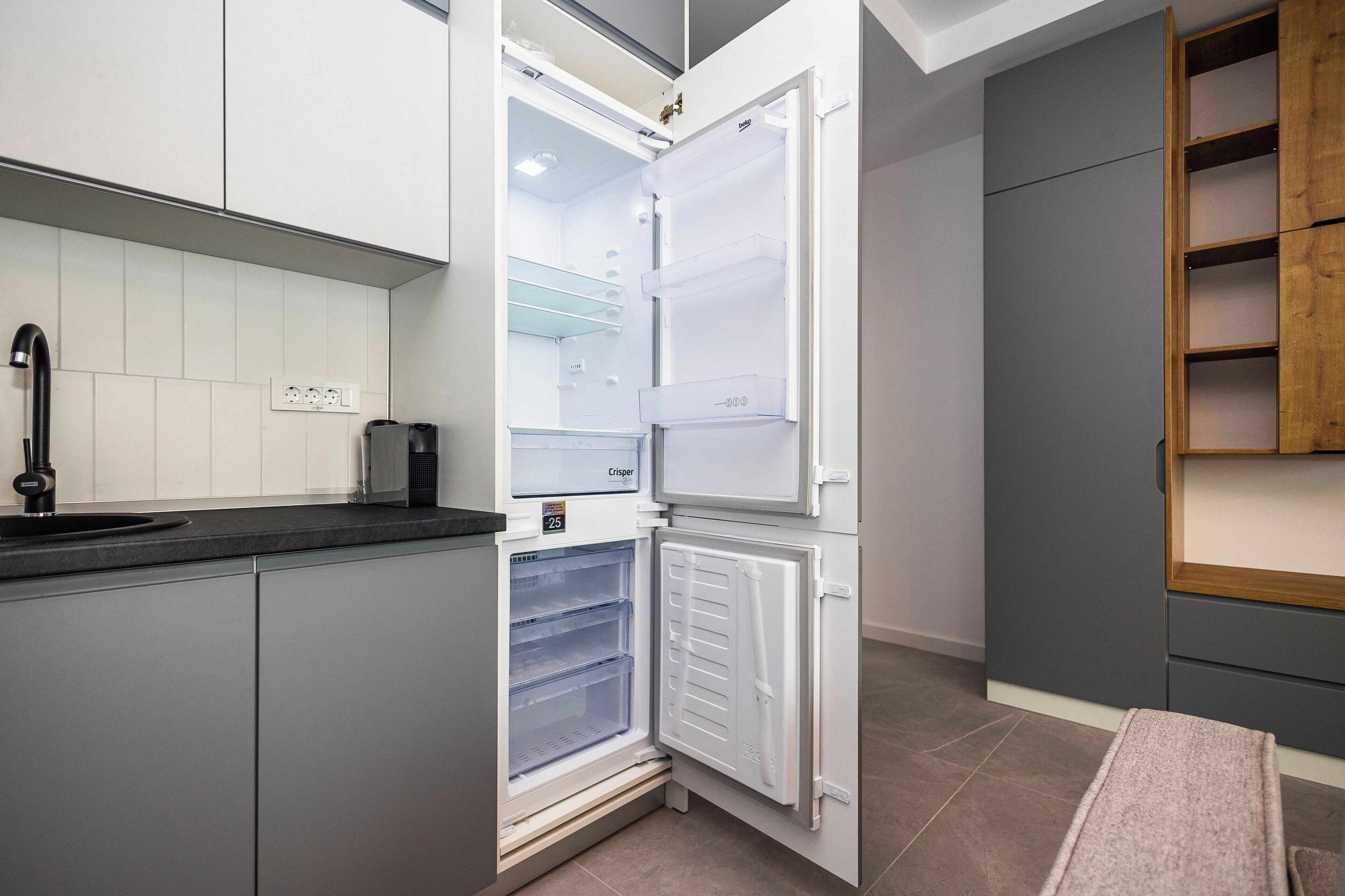 Comfort Studio, Partial Sea View | Private kitchen | Espresso maker