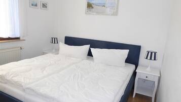 2 多间卧室、WiFi、床单