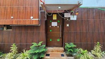 Façade de l’hébergement