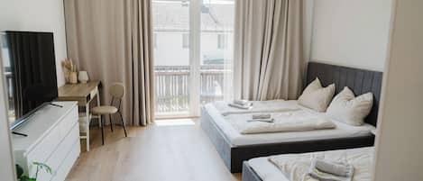 2 chambres, Wi-Fi, draps fournis