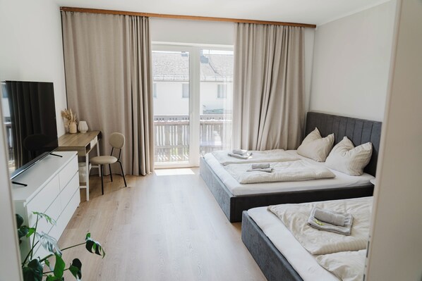 2 habitaciones, wifi y ropa de cama 