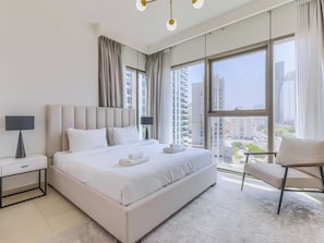 Luxury Apartment, Balcony, City View | Free WiFi