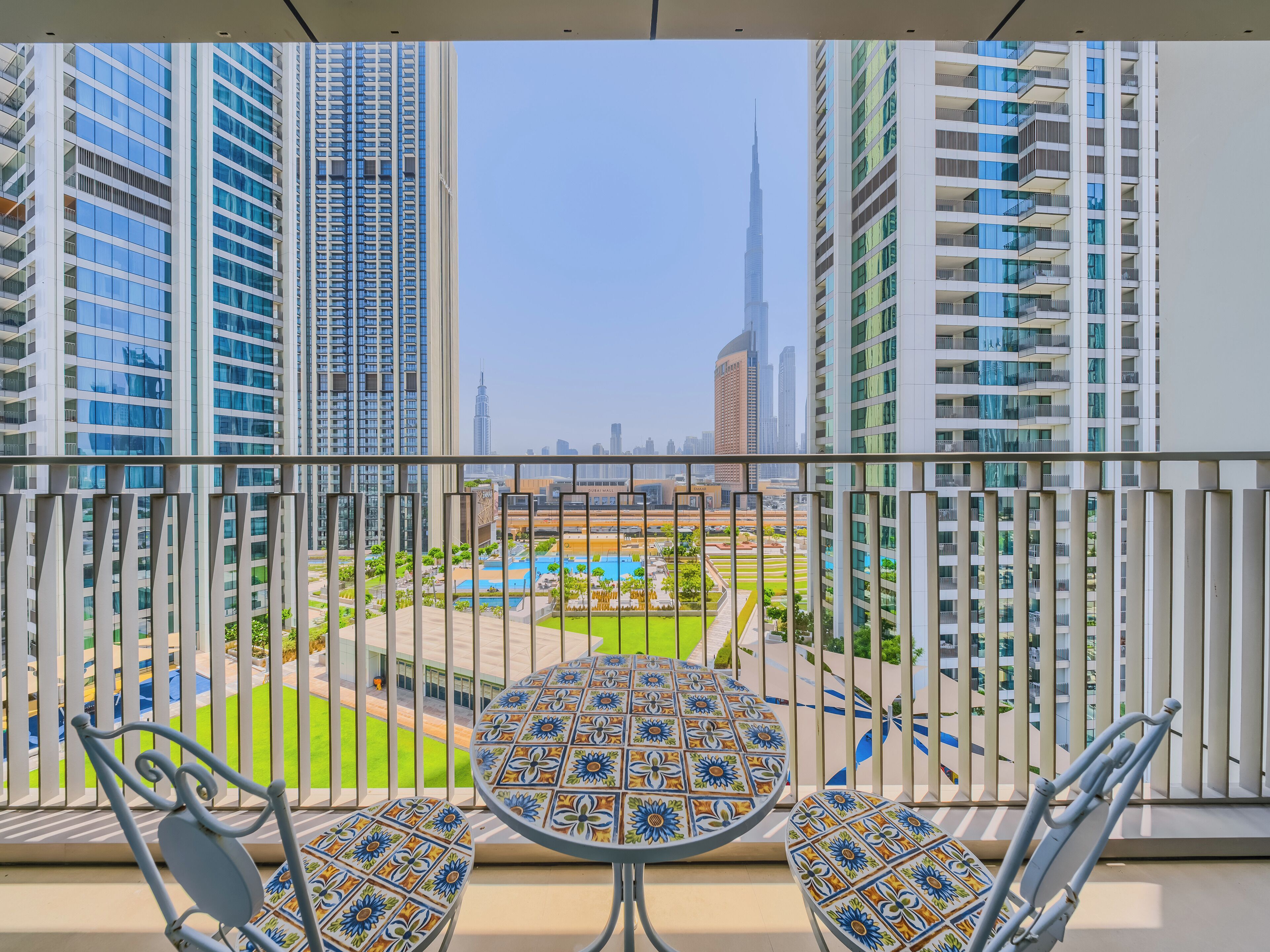 奢华公寓, 阳台, 城市景观 | 阳台