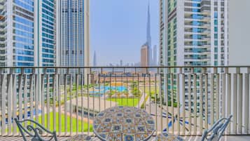 Luxury Apartment, Balcony, City View | Balcony