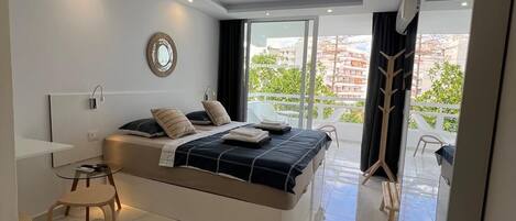 1 makuuhuone, silitysrauta/-lauta, internet, vuodevaatteet