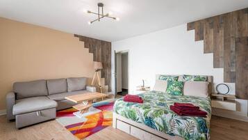 3 quartos, ferros/tĂĄbuas de passar roupa, Wi-Fi, roupa de cama