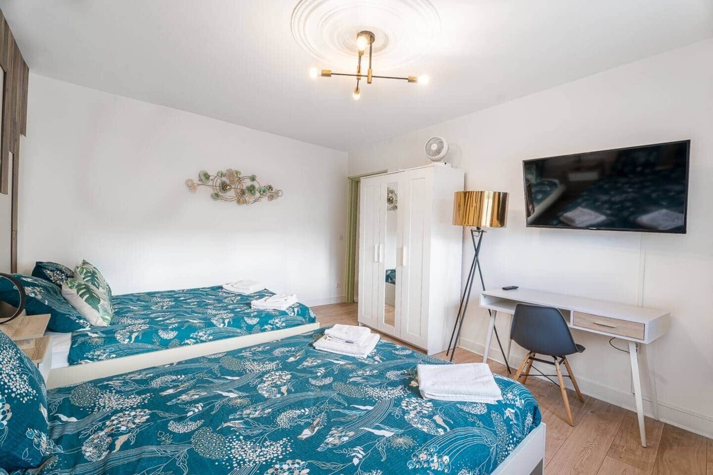 1 Schlafzimmer, Bügeleisen/Bügelbrett, WLAN, Bettwäsche