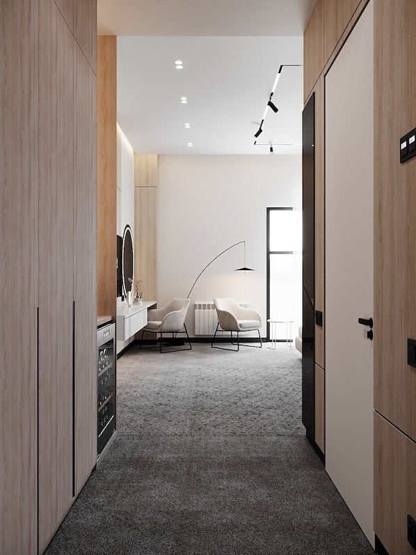 Comfort kamer, 1 twee- of 2 eenpersoonsbedden, balkon | Woonruimte | Een 43-inch flatscreentelevisie met digitale zenders
