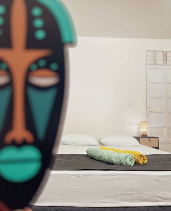 1 bedroom, desk, iron/ironing board, WiFi