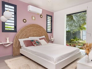 1 bedroom, iron/ironing board, bed sheets