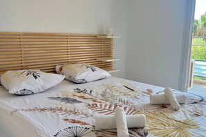 2 chambres, fer et planche à repasser, Wi-Fi, literie fournie