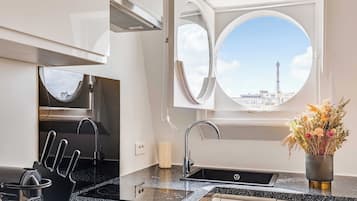 Casa | Cozinha privada | Geladeira, micro-ondas, fogão, cooktop