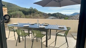 Outdoor dining - Elegant T3 house Cap Corse - Casa Sublima (Sisco)