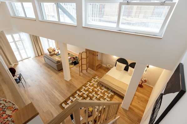 Superior Studio, Balcony | Blackout curtains, iron/ironing board, travel cot, free WiFi - homie stay Dominikus (Würzburg)