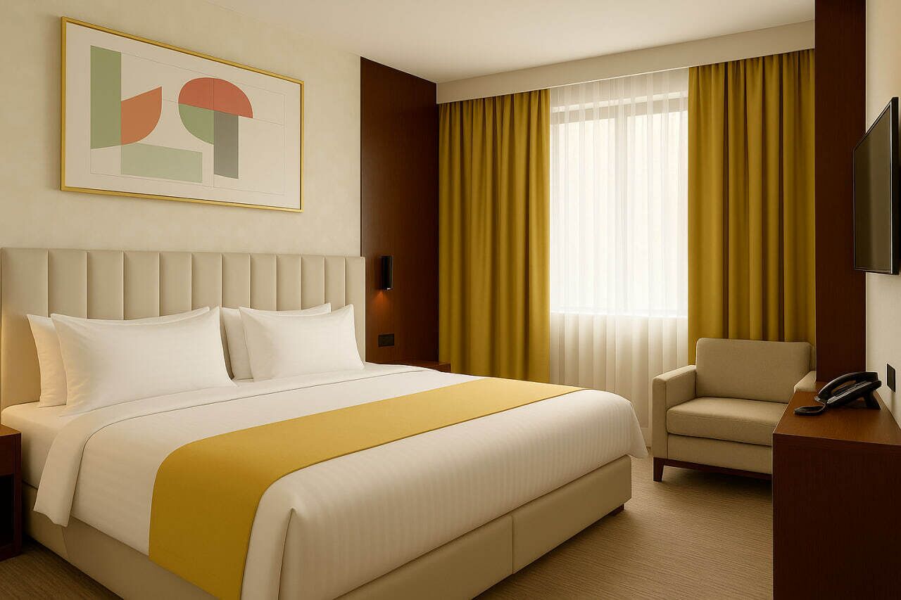 Classic Double or Twin Room | Hypo-allergenic bedding, minibar, desk, free WiFi