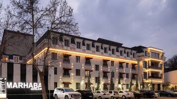 Façade de l’hébergement