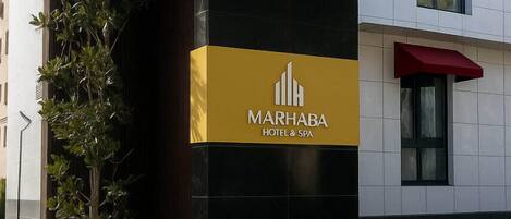 Fassade der Unterkunft