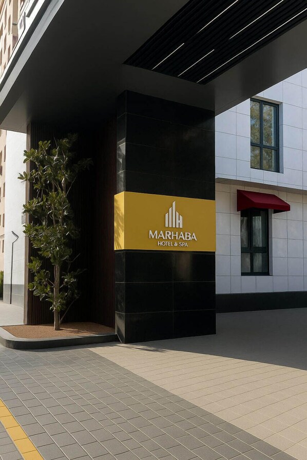 Fassade der Unterkunft