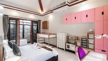 Villa, 4 Bedrooms, Pool View | Iron/ironing board, free WiFi