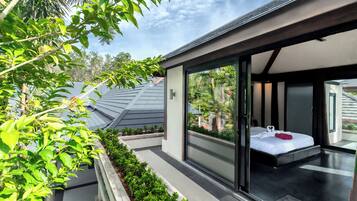 Pemandangan dari properti