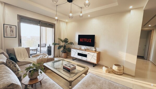 Living area - Central Cozy Kesh - Pool - Terrace (Marrakesh)