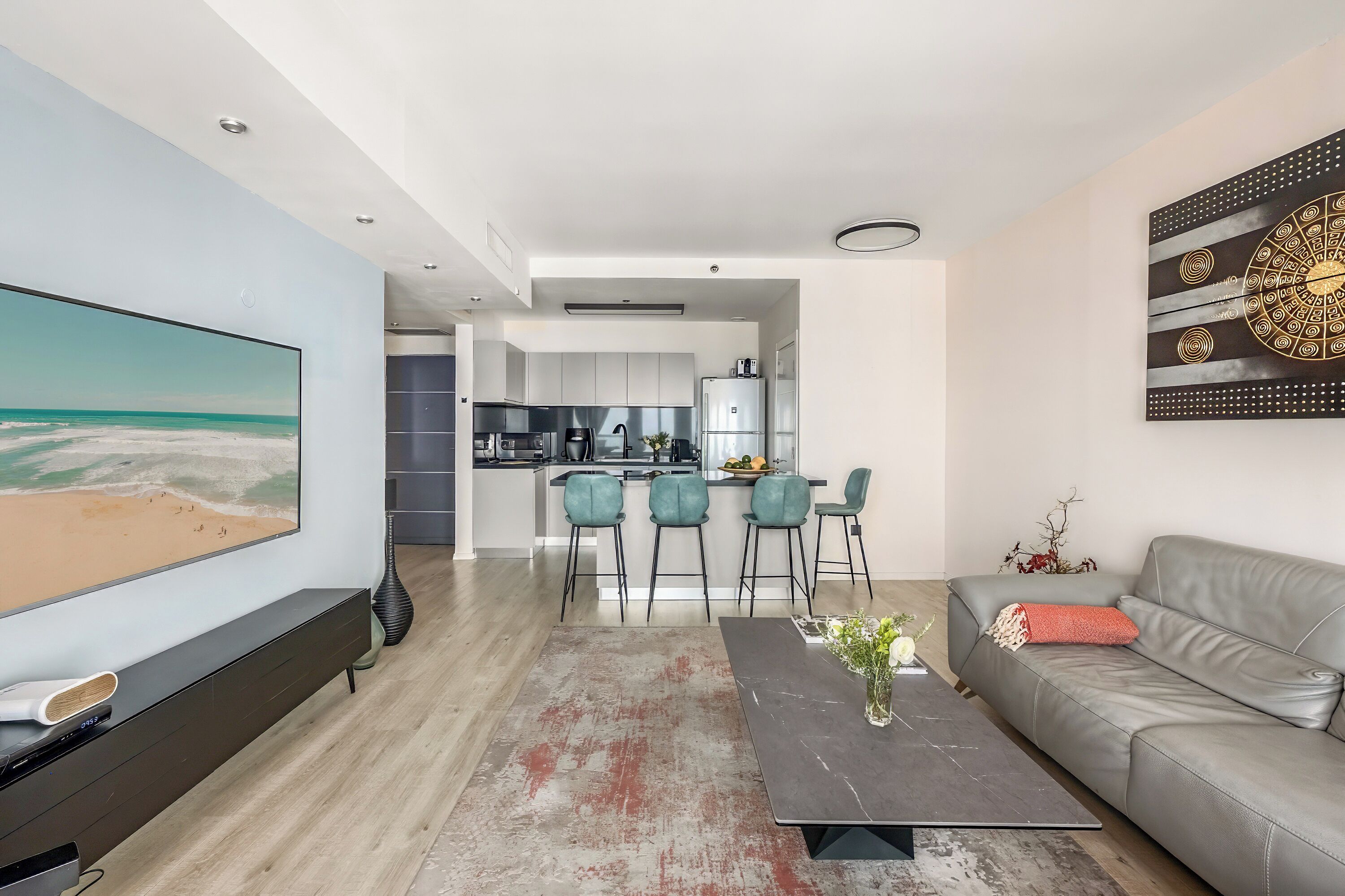 Apartamento, vistas al mar | Zona de estar